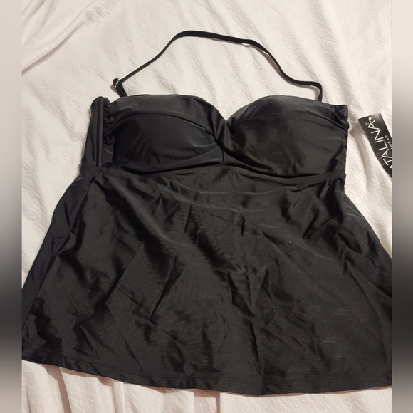 NWT CATALINA BUILT IN BRA TOP REMOVABLE STRAP SIZE LARGE - Picture 9 of 13